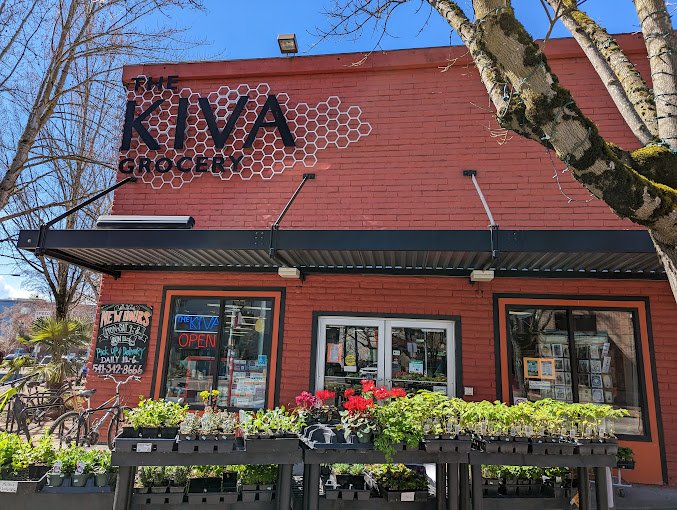 1. The Kiva Grocery Store in eugene or